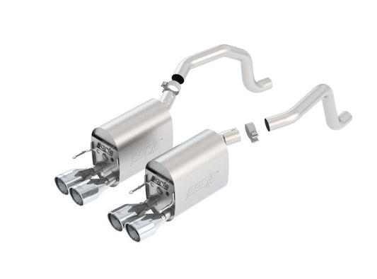 Borla 09-12 Corvette Coupe/Conv 6.2L 8cyl 6spd RWD inS-Type IIin Exhaust (rear section only) 11811