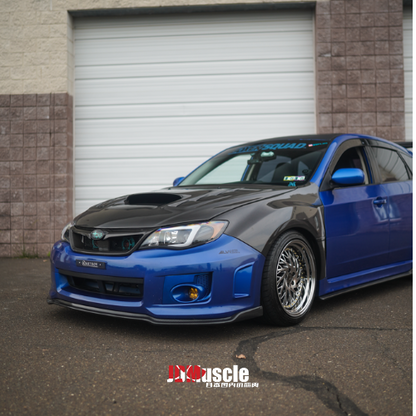 JDMuscle [08-14 STI / 11-14 WRX GRB/GVB] Tanso Carbon Fiber/FRP OE Style Fenders