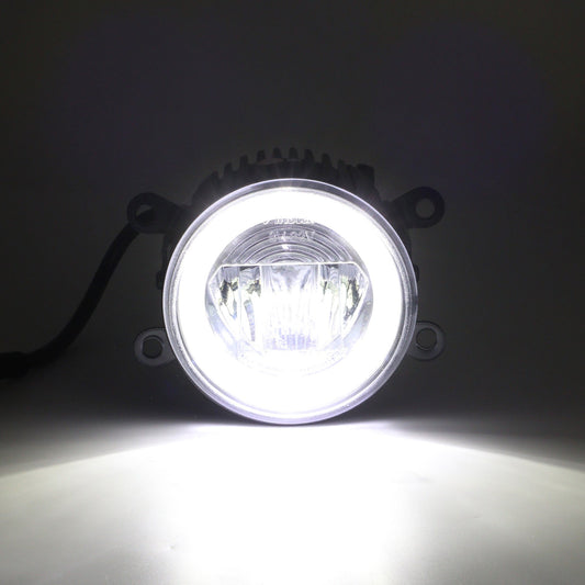 JDMuscle [15-21 WRX or STI, 13+ BRZ or FT86, 14+ Forester] LED / Halo DRL Fog Light Housings