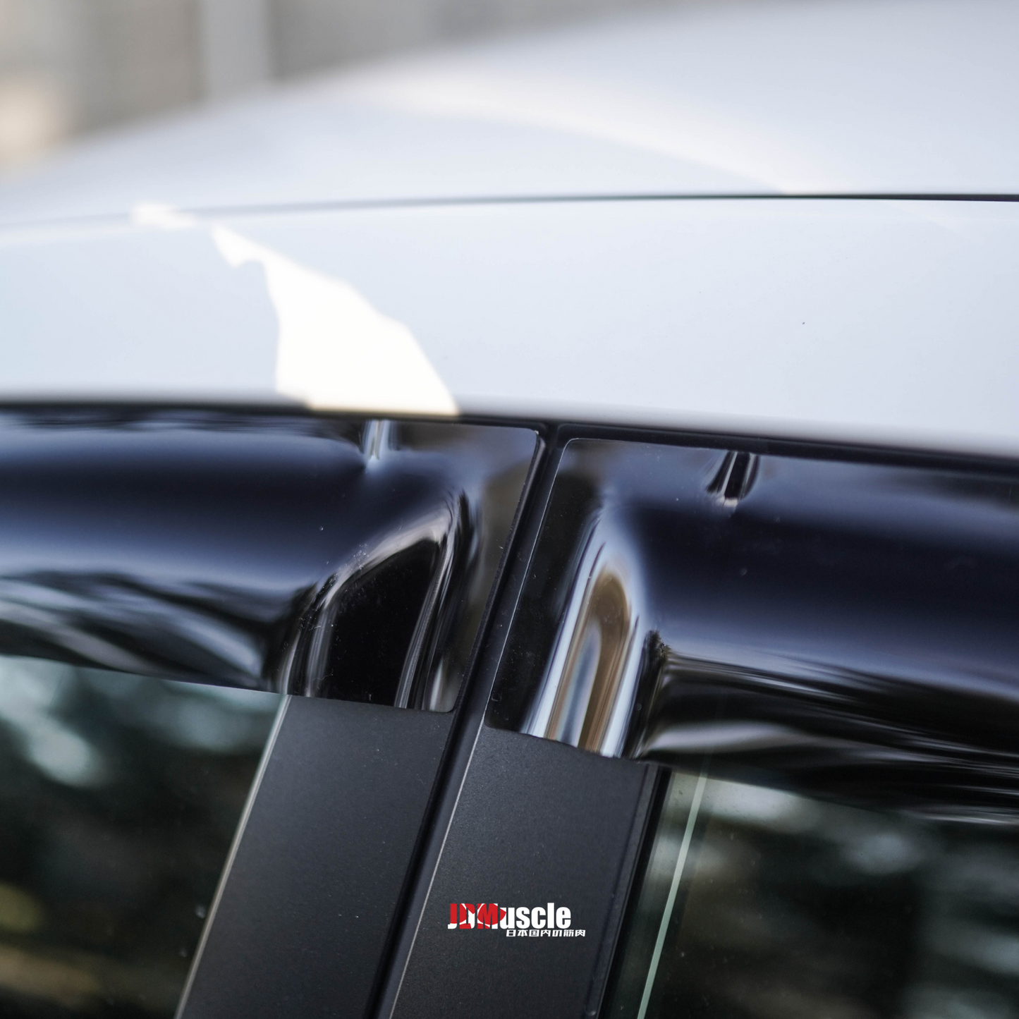 JDMuscle [22-25 WRX] V2 Rain Guards / Window Visors