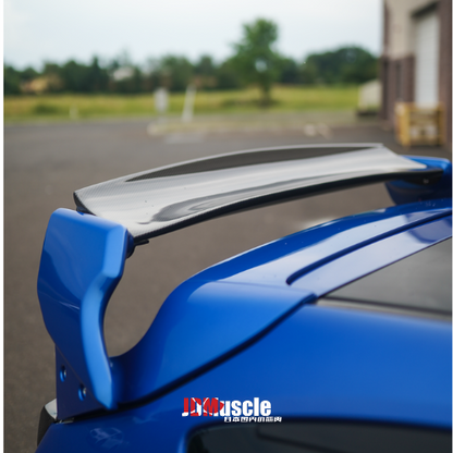 JDMuscle [08-14 WRX/STI] VS Style Spoiler w/ Brake Lights | ABS / Paint Matched / Partial Carbon Fiber