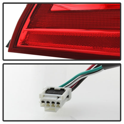 SPYDER xTune 16-18 Nissan Altima 4DR Passenger Side Tail Light - OEM Outter Right (ALT-JH-NA16-4D-OE-OR) 9943010