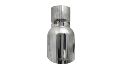 Corsa Performance Single Universal 3.0in Inlet/4.5in Outlet Polished Pro-Series