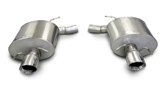 Corsa Performance 09-13 Cadillac CTS Sedan V 6.2L V8 Polished Sport Axle-Back Exhaust
