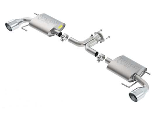 Borla 14-16 Mazda 3 2.0/2.5L AT/MT FWD S-Type Cat-Back Exhaust Single Split Rear Exit 11918