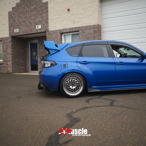 JDMuscle [08-14 WRX/STI] Tanso Carbon Fiber CS Style Side Skirt | JDM-WRX08-SS-CS