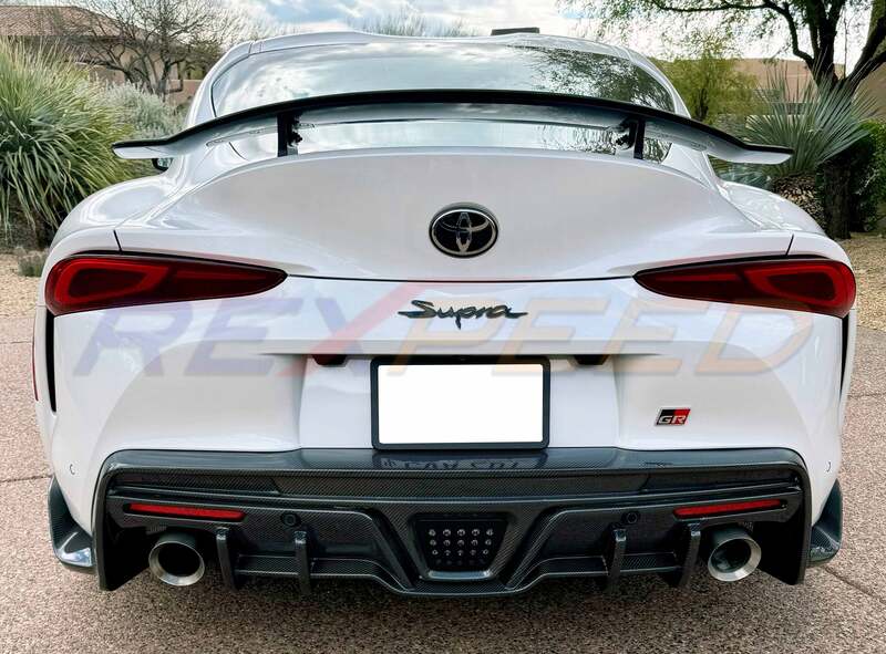 Rexpeed -  Supra GR 2020+ V10 Carbon Fiber Rear Bumper Diffuser