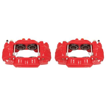 Power Stop 03-09 Toyota 4Runner Front Red Calipers w/o Brackets - Pair