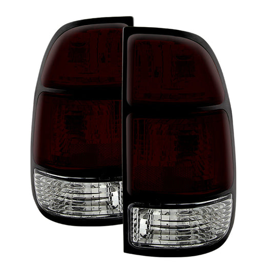 xTune 00-06 Toyota Tundra Acc Cab ONLY OEM Style Tail Lights Dark Red ALT-JH-TTU00-OE-RSM