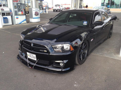 Dodge Charger SRT-8 Carbon Fiber  Front Wind Splitter 2011 - 2014