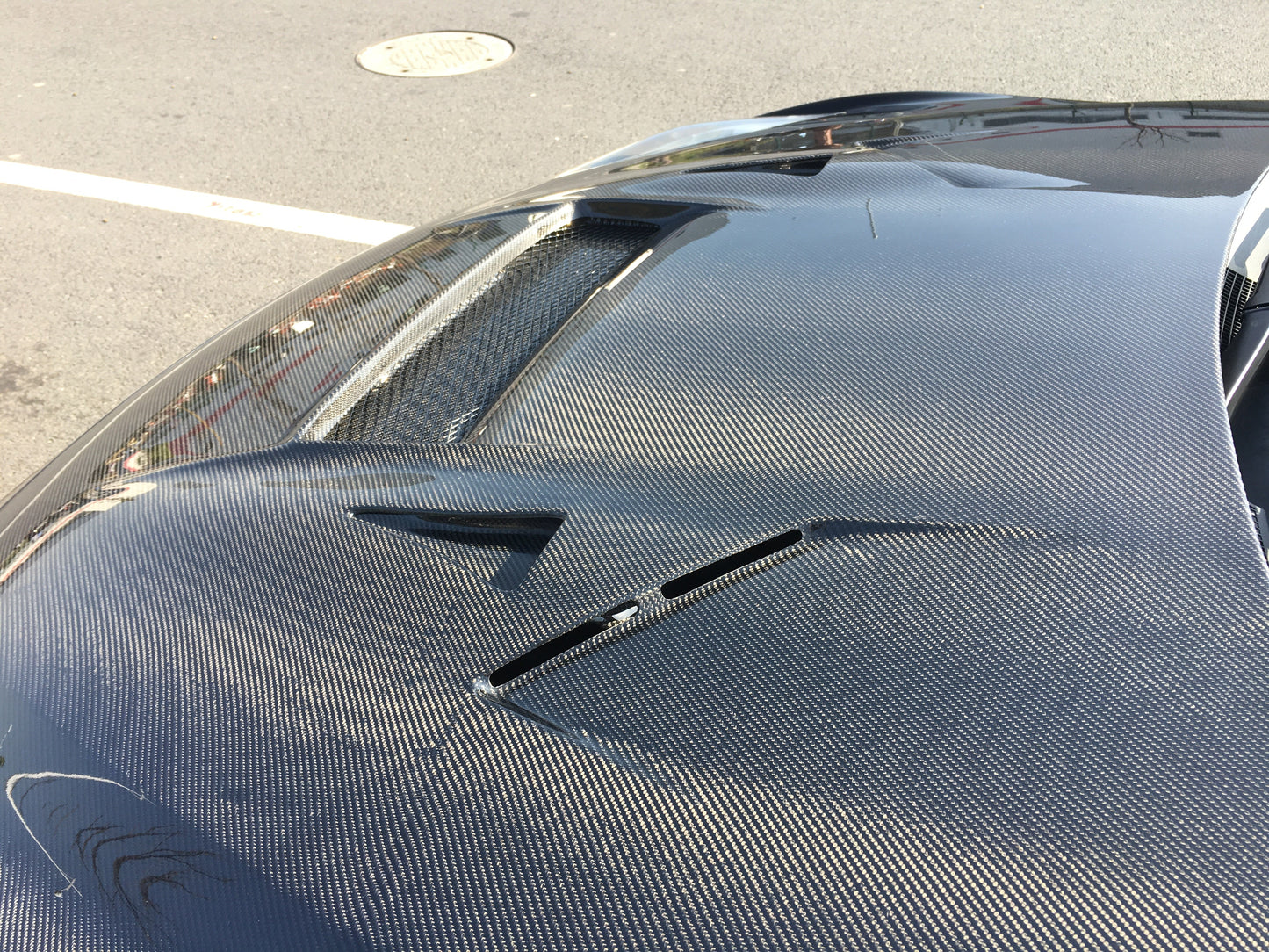 JDMuscle [17-24 GT-R] Carbon Fiber Hood - VS Style