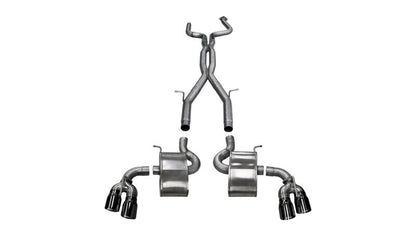 Corsa Performance 16-18 Chevy Camaro SS 6.2L Xtreme+ 2.75in Cat-Back Dual Rear