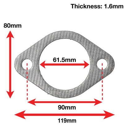 APEXi A'PEXi - Exhaust Gasket (Two Bolt) - Replacement