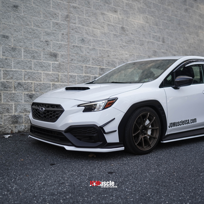 JDMuscle [22-25 WRX] Canards V1 - ABS / Paint Matched / Gloss Black