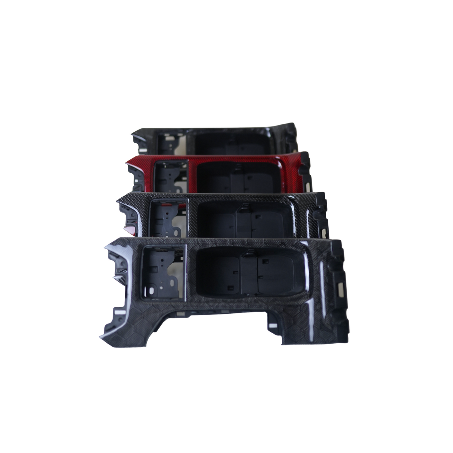 JDMuscle [22-25 WRX] Tanso Carbon Fiber Cup Holder Replacement | 2x2/honeycomb/forged