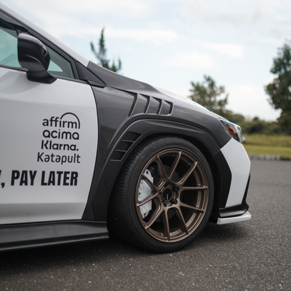 JDMuscle [22-25 WRX] Carbon Fiber/FRP Vented Fenders