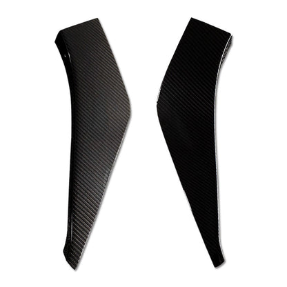 JDMuscle Tanso Carbon Fiber VS Style Canards  - 2020+ Toyota Supra w/ stock bumper