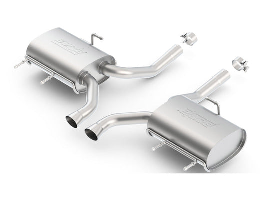 Borla 11-14 CTS Coupe V6 3.6L AT RWD/AWD Dual Ctr Rear Exit Touring Exhaust (REAR SECTION ONLY) 11824