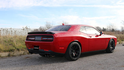 Corsa Performance 15-17 Dodge Challenger Hellcat Dual Rear Exit Extreme Exhaust w/ 3.5in