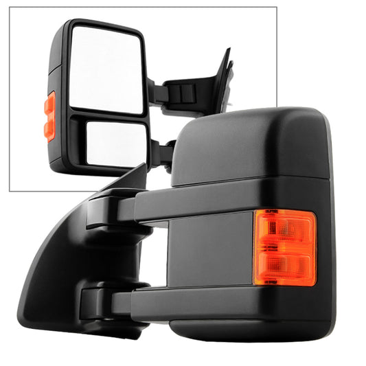 SPYDER Xtune Ford Superduty 99-14 Manual Extendable Manual Adjust Mirror Left MIR-FDSD08S-MA-AM-L 9933127