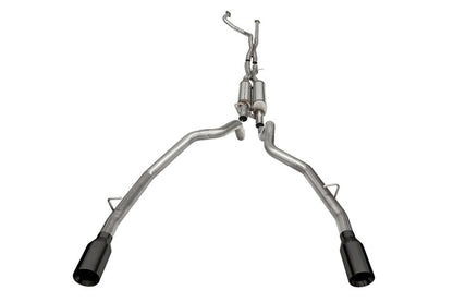 CORSA Performance Corsa 21-22 Dodge Ram TRX Crew Cab Xtreme Catback Exhaust Dual Rear Black Tip 21189BPC