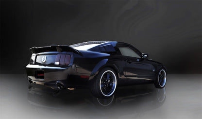 Corsa Performance 05-10 Ford Mustang Shelby GT500 5.4L V8 Black Xtreme Axle-Back Exhaust