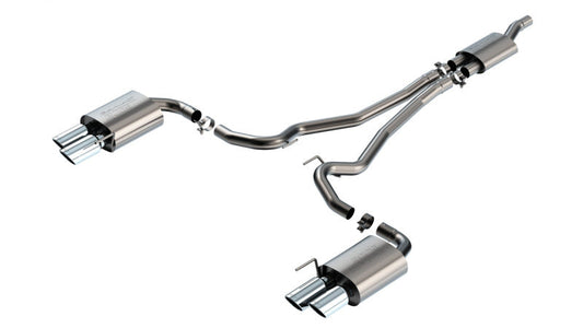 Borla 2024 Ford Mustang Ecoboost 2.3L Cat-Back Exhaust System S-Type w/ Quad Tip - Non-Active 140981