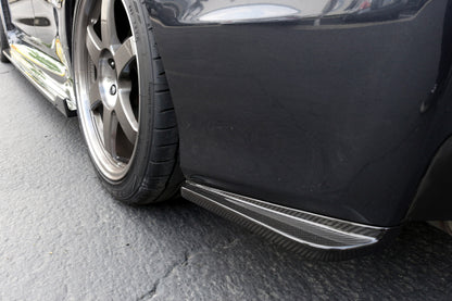 Carbon Fiber Subaru WRX /STI Rear Bumper Skirts 2015-21