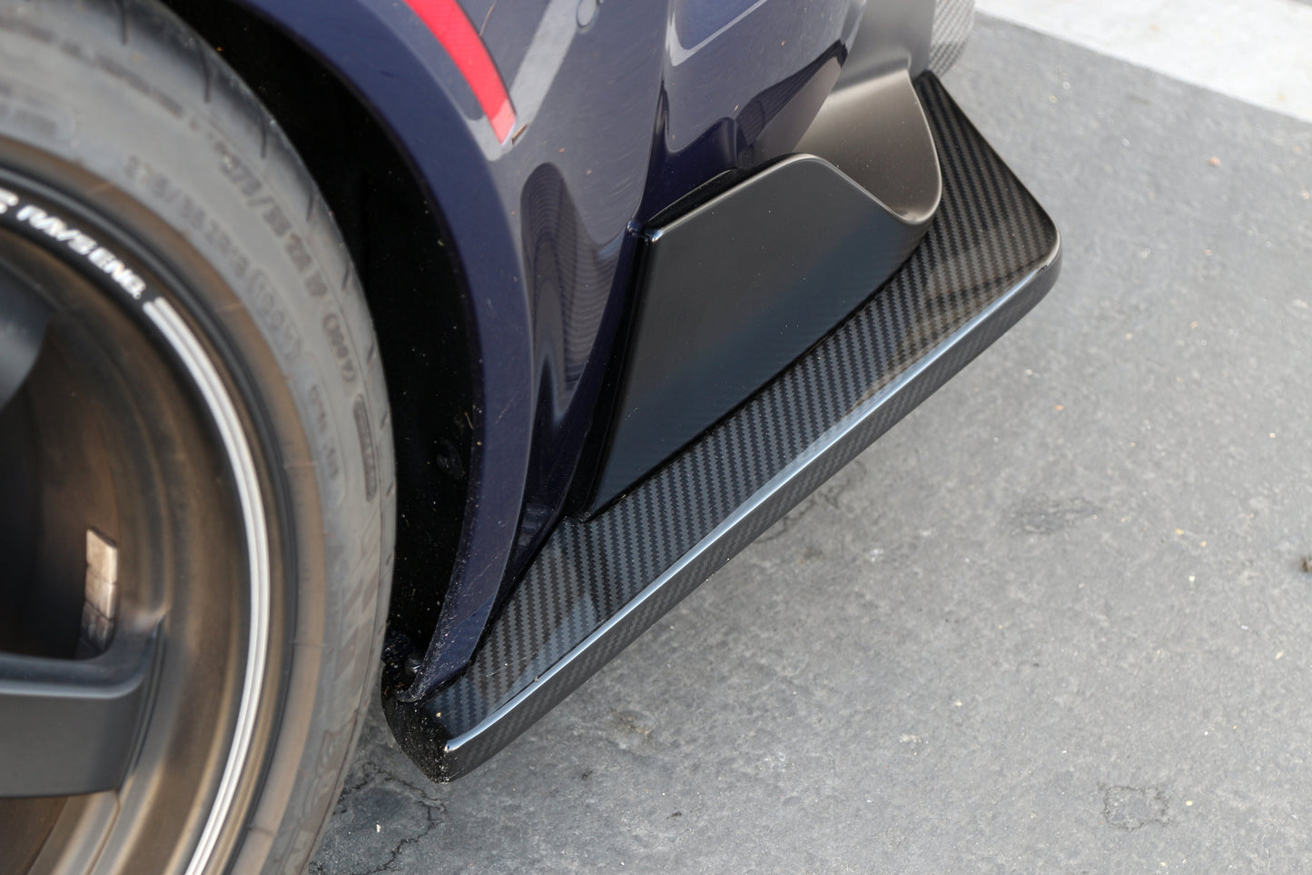 Carbon Fiber Toyota Supra A90/91 Rear Bumper Skirts 2020-2023