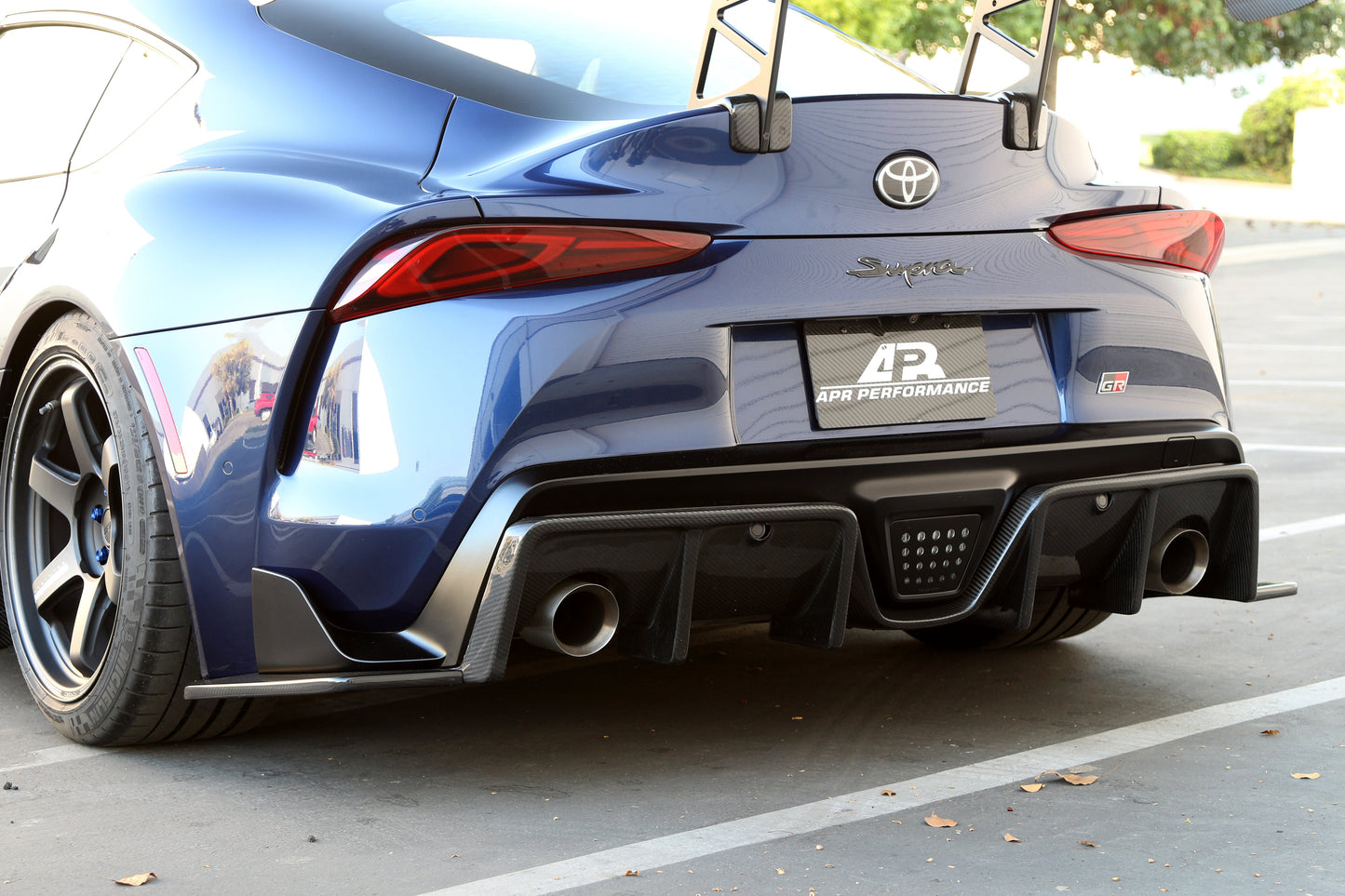 Carbon Fiber Toyota Supra A90/91 Rear Bumper Skirts 2020-2023