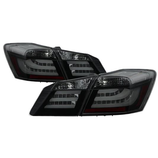 SPYDER xTune Honda Accord 2013-2015 4DR LED Tail Lights - Black Smoked ALT-JH-HA13-LED-BSM 9036644