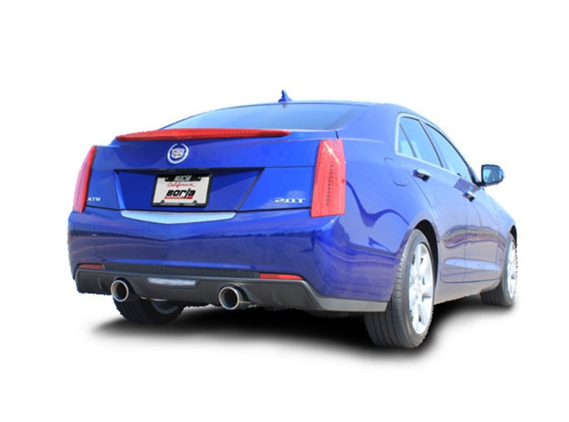 Borla 13-15 Cadillac ATS 2.0L AT RWD 4Dr Single Split Rear Exit Exhaust (Rear Section) 11844