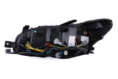 OLM Sokudo LED Headlights with DRL + Sequential Turns - 2015-2021 Subaru WRX / STI