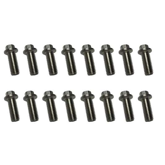 Kooks Ford 5.0L 4V Coyote Engine Header Bolt Kit (Fine Thread) QTY. 16 - M10 - 1.25 x 25mm Bolts