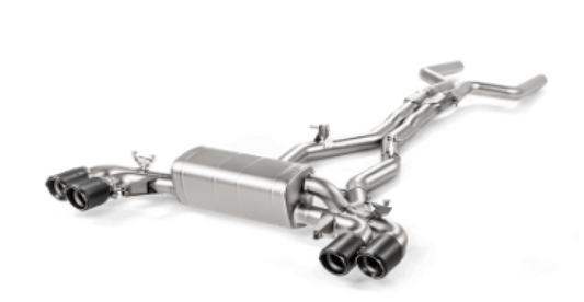 Akrapovic 18+ BMW M5 (F90) Evolution Line Cat Back (Titanium) (Req. Tips) S-BM/T/2H