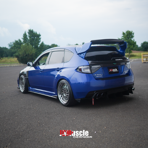 JDMuscle [08-14 WRX/STI] Tanso Carbon Fiber CS Style Side Skirt | JDM-WRX08-SS-CS