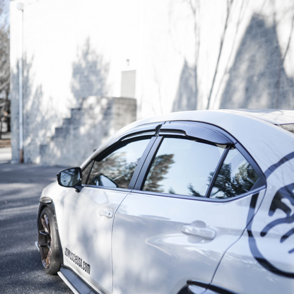 JDMuscle [22-25 WRX] V3 Rain Guards / Window Visors