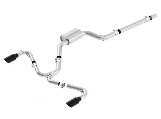 Borla 15-17 Volkswagen GTI (MK7) 2.0T AT/MT SS S-Type Catback Exhaust w/Black Chrome Tips 140750BC
