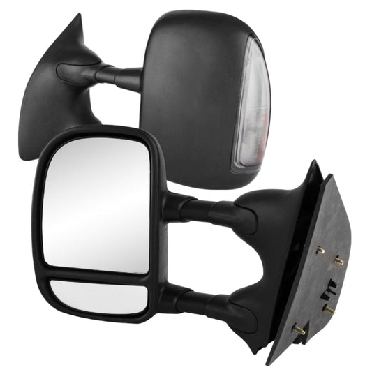 SPYDER Xtune Pair Ford Superduty 02-07 Manual Extendable Manual Adjust Mirror Smoke MIR-FDSD99S-MA-SM 9925030