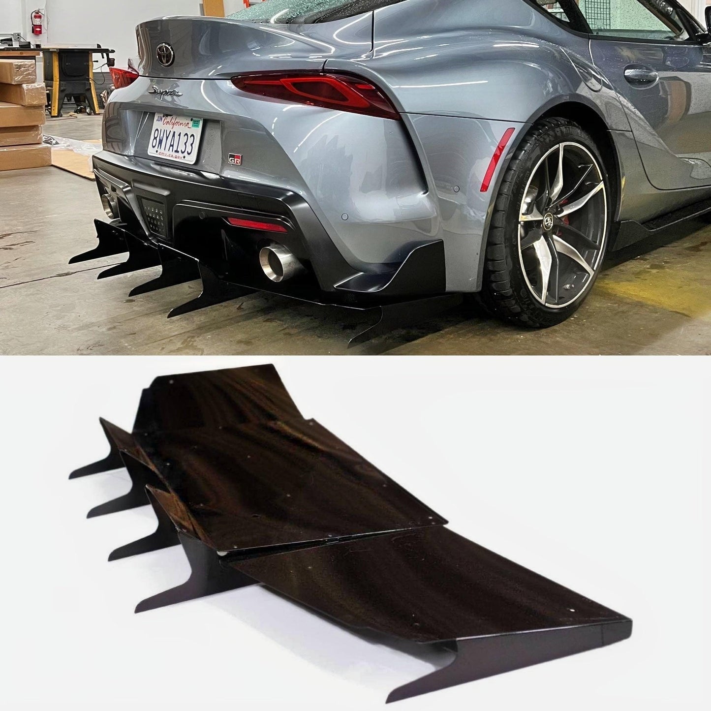 2020-2022 Toyota Supra AGGRESSIVE V5 Diffuser