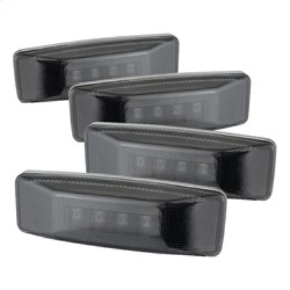 SPYDER Xtune Dodge Ram 94-02 Dually 2 Red LED+2 Amber LED Fender Lights 4pcs Smoke ACC-LED-DR94-FE-SM 9924705