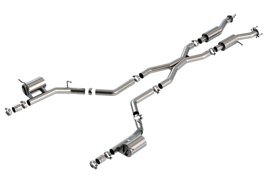 Borla 2021+ Dodge Durango SRT Hellcat 6.2L V8 AWD S-Type Cat-Back Exhaust System - Factory Tips 140887