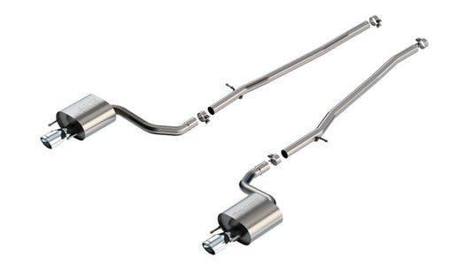 Borla 16-17 Lexus IS200T / 18-24 Lexus IS300 2.25in S Type Cat Back 4.25in Tip - Stainless Steel Tip 140956