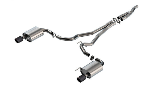 Borla 2024 Ford Mustang 2.3L Ecoboost 2.50 S-TYPE CFBA Catback Exhaust - Non-Active 140979CFBA