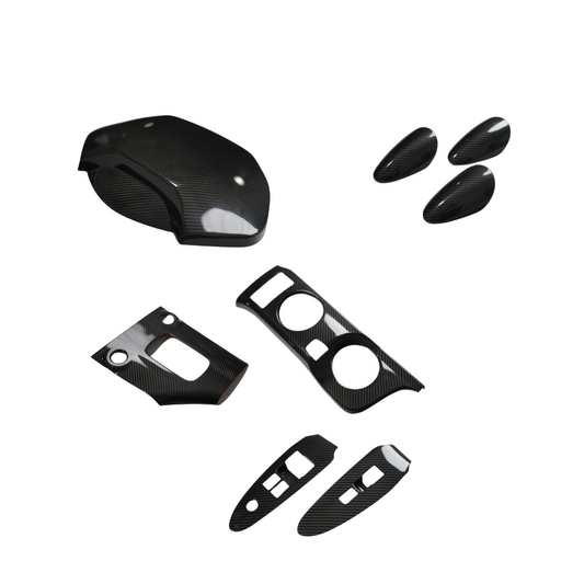 JDMuscle [23-25 Nissan Z] Tanso Carbon Fiber Interior Dress Up Covers