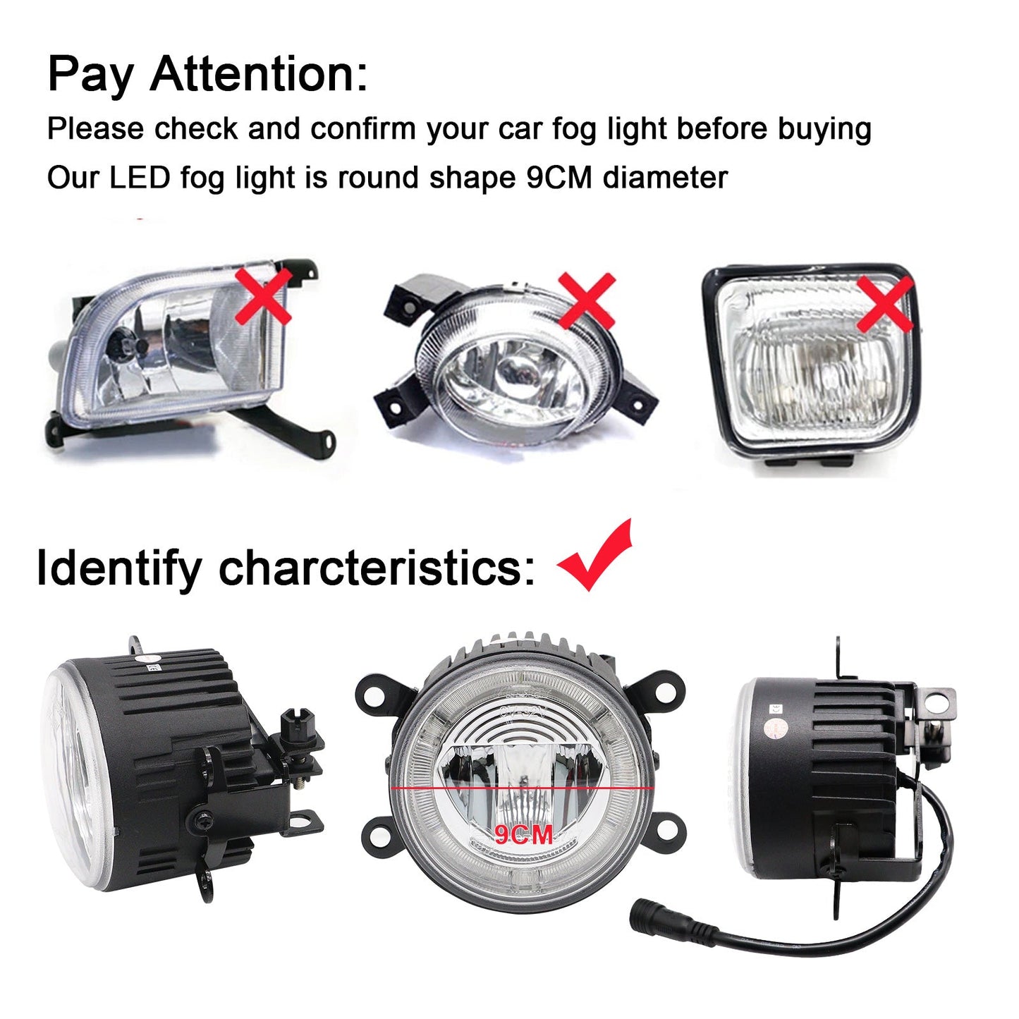 JDMuscle [15-21 WRX or STI, 13+ BRZ or FT86, 14+ Forester] LED / Halo DRL Fog Light Housings
