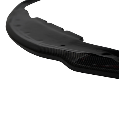 JDMuscle Tanso Carbon Fiber MD Style Front Lip for 2020+ Toyota Supra