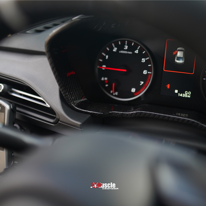 JDMuscle [22-25 WRX] Carbon Fiber Gauge Cluster Trim Replacement