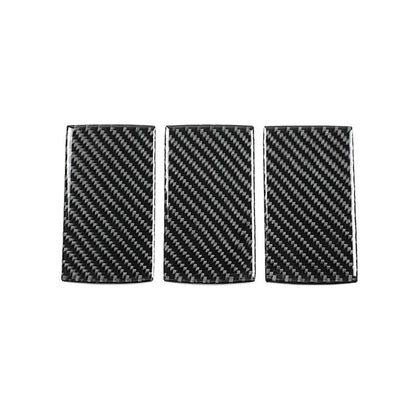 JDMuscle [22-25 WRX] P&S Series Carbon Fiber Car Seat Hook Covers 3 PC| Black Carbon Fiber/ Red Carbon Fiber