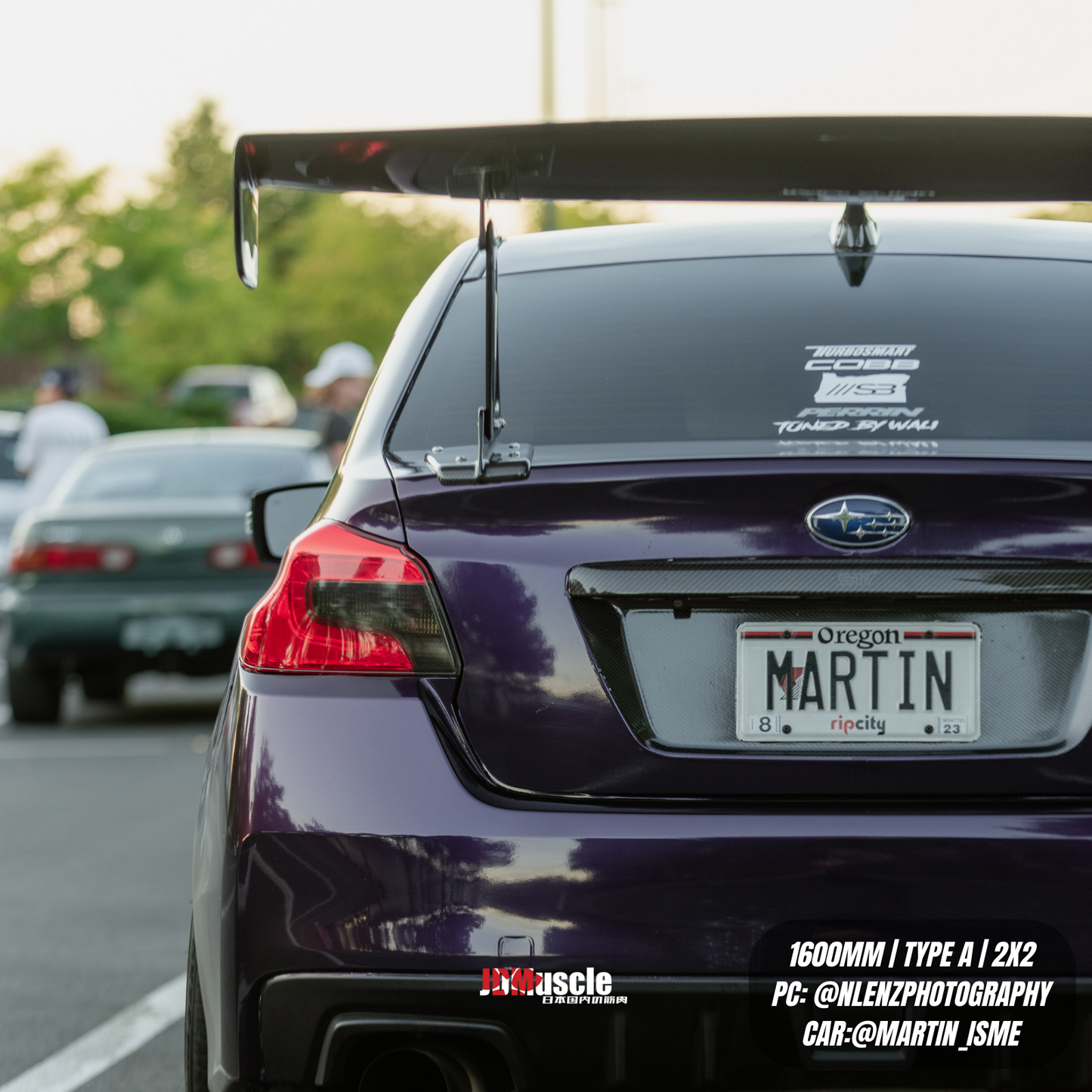 JDMuscle [15-21 WRX/STI] VS Style Full Carbon Fiber Euro GT Wing